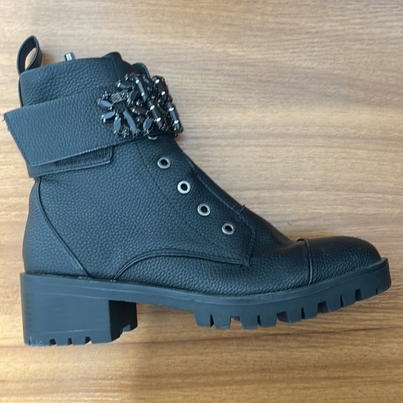 Nwt KARL LAGERFELD Paris Boots Size 7.5 - Picture 10 of 13